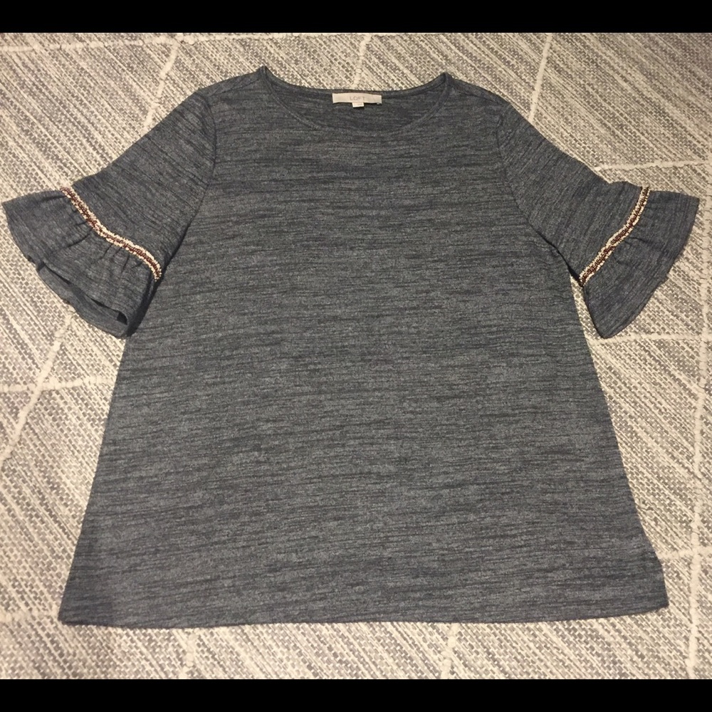 LOFT short sleeved sweater